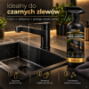 Idealny do czarnych zlewów Płyn do czarnej armatury 500 ml – usuwa osady i nabłyszcza